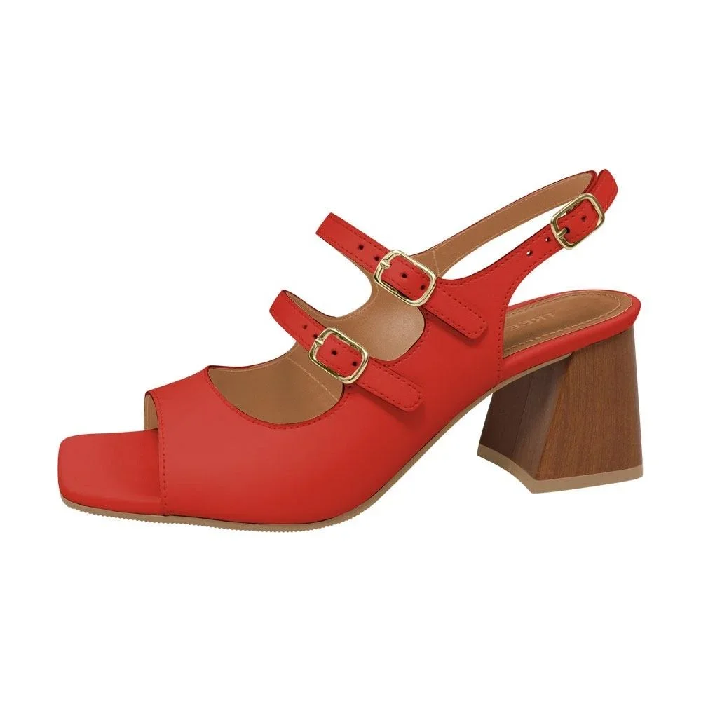 SANDALIA TREE SHOES REF 193.11652 FEMININO Vermelho 4