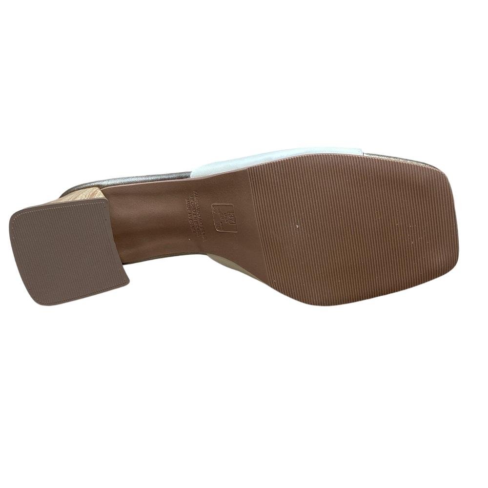 TAMANCO TREE SHOES REF 193.11664 FEMININO Branco/Dourado 4