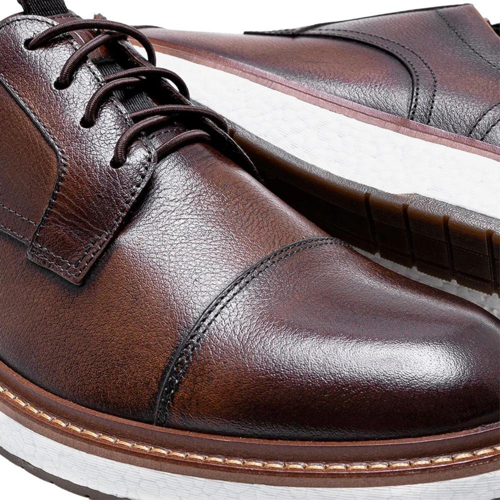 SAPATO DEMOCRATA METROPOLITAN CLARK PULSE REF 604202 MASCULINO Marrom 3
