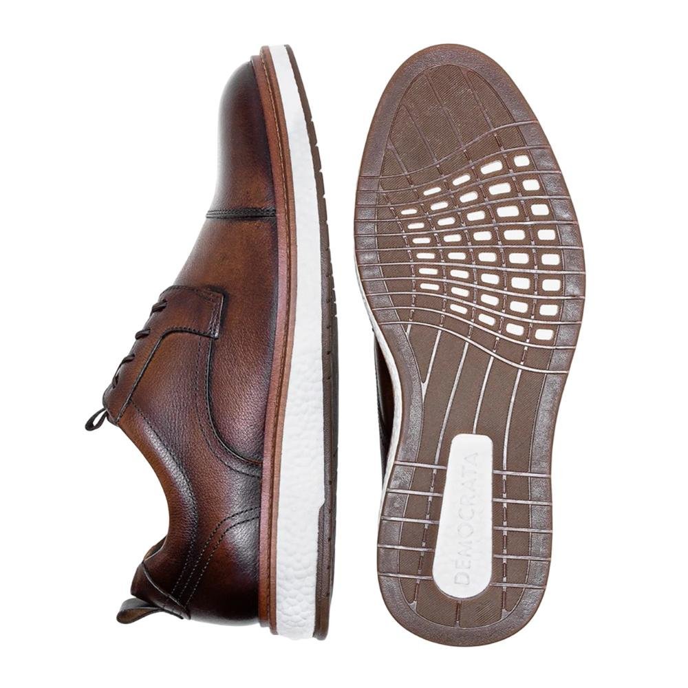 SAPATO DEMOCRATA METROPOLITAN CLARK PULSE REF 604202 MASCULINO Marrom 4