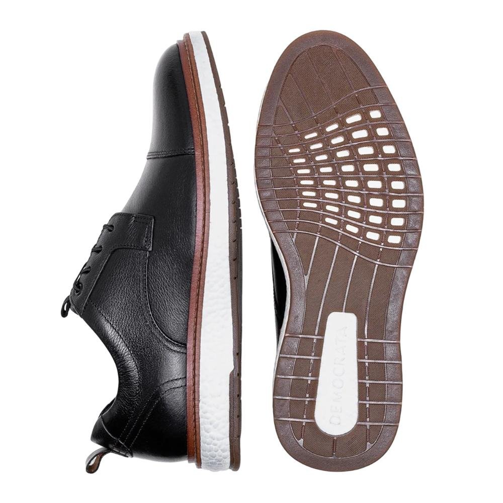 SAPATO DEMOCRATA METROPOLITAN CLARK PULSE REF 604202 MASCULINO Preto 4