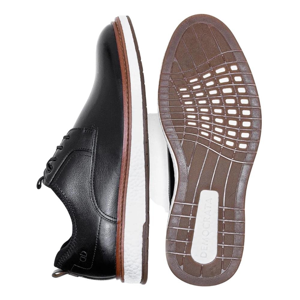 SAPATO DEMOCRATA METROPOLITAN CLARK PULSE REF 604201 MASCULINO Preto 4