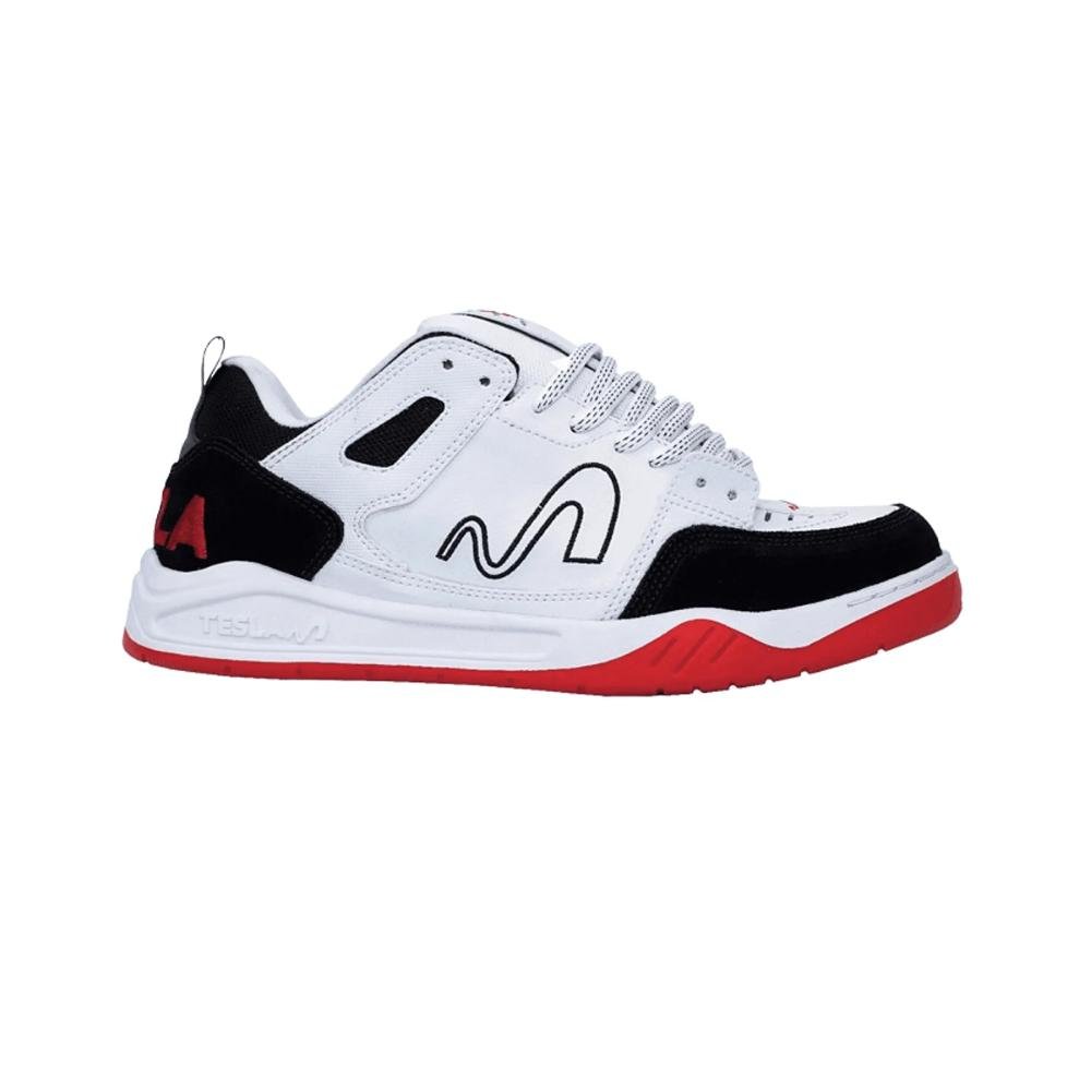TENIS TESLA NINE REF 2201 Preto/Branco 3