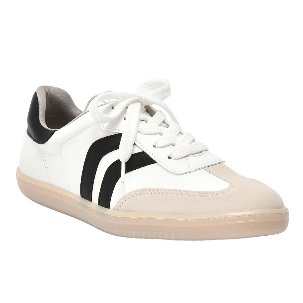 TENIS VIA MARTE CASUAL REF 129-003-01 FEMININO Branco/Preto 2