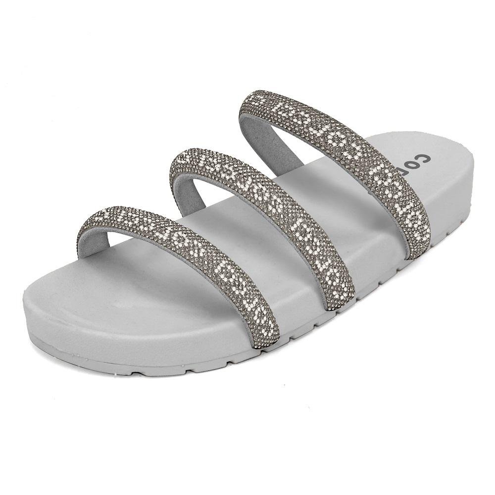 CHINELO COLCCI SLIDE JOSI REF 158.01.02059 FEMININO Cinza 2