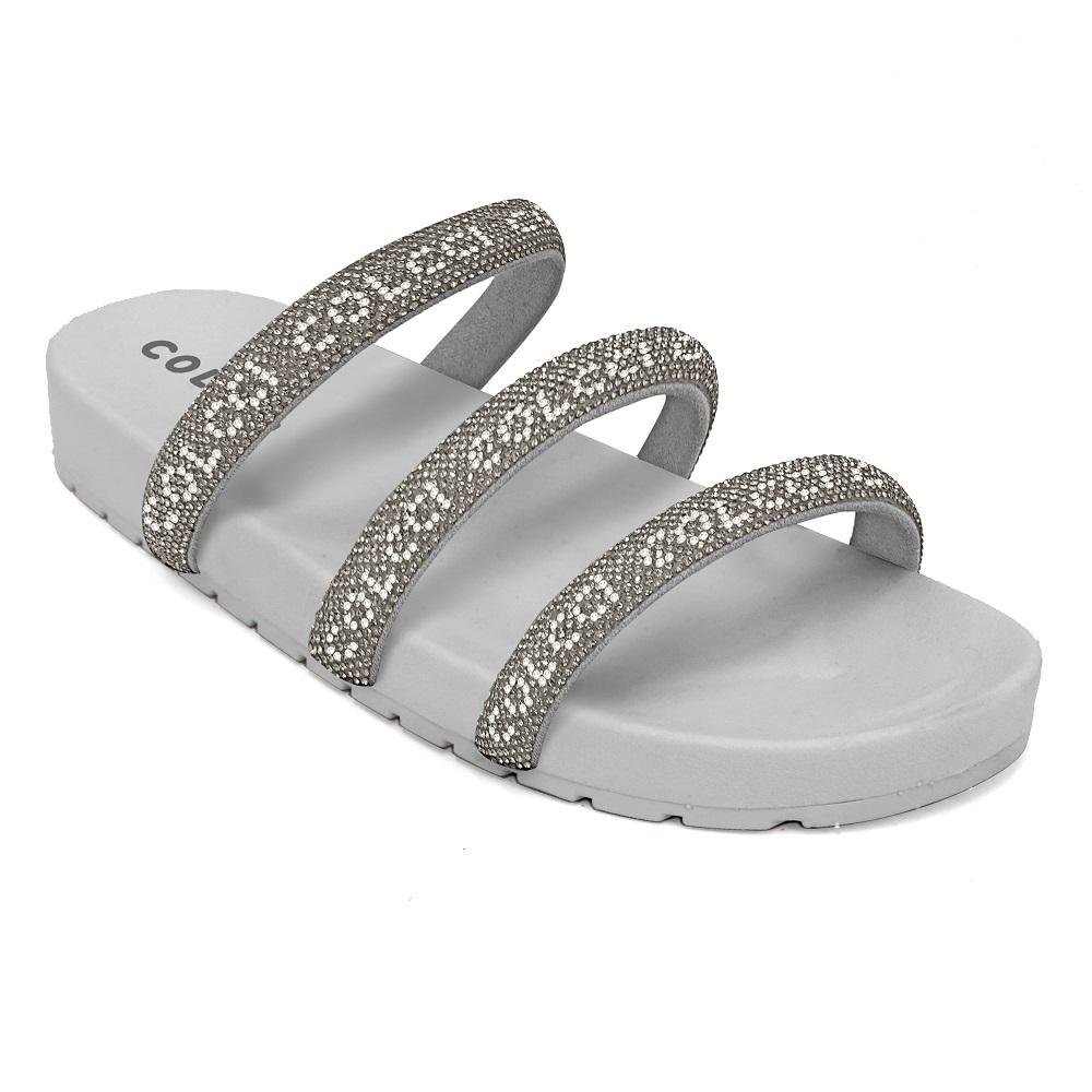 CHINELO COLCCI SLIDE JOSI REF 158.01.02059 FEMININO Cinza 3