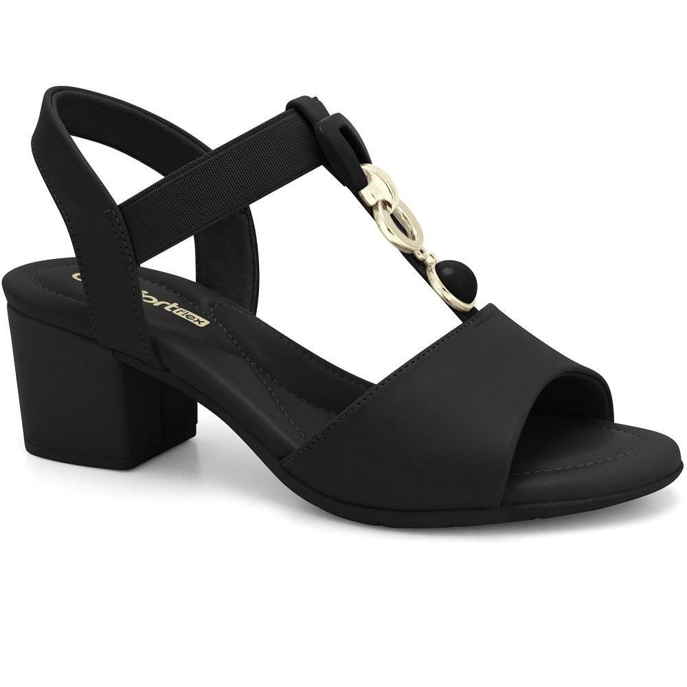 SANDALIA RAMARIM REF 2457402 FEMININO Preto 3