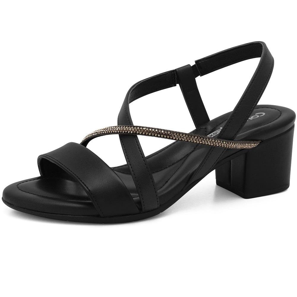 SANDALIA RAMARIM REF 2457404 FEMININO Preto 2
