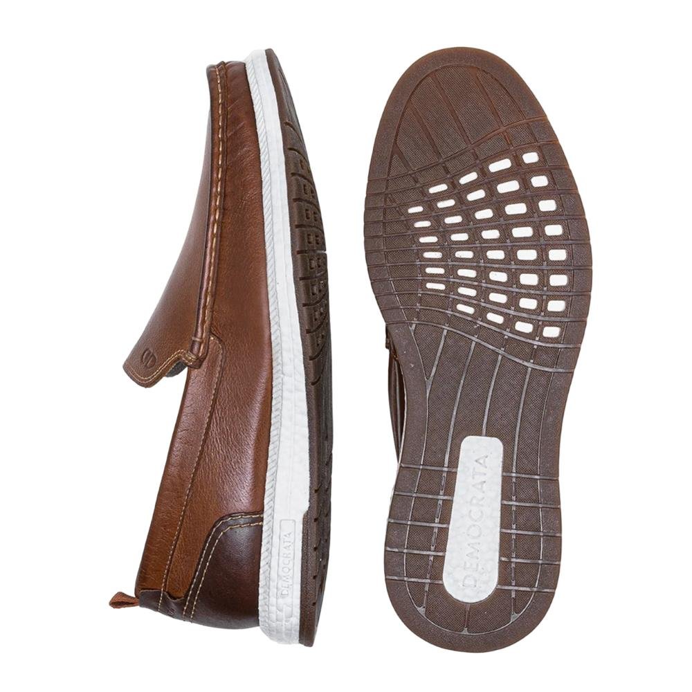 SAPATO DEMOCRATA EASY FLOP PULSE REF 610101 MASCULINO Marrom 4