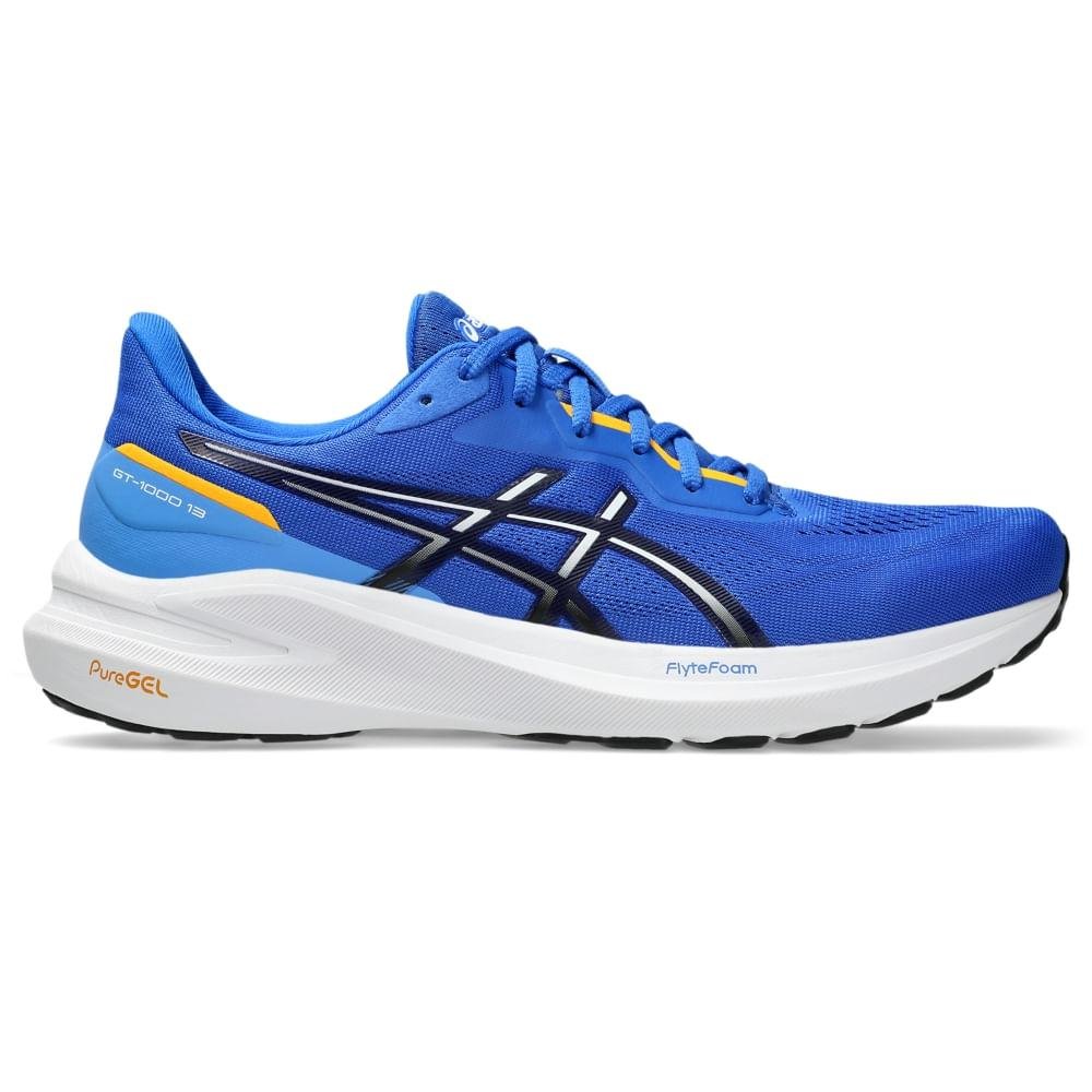 アシックス GT-1000 13 PARIS NOVABLAST 4 asics TENIS ASICS GT-1000 13 MASCULINO Azul/Branco