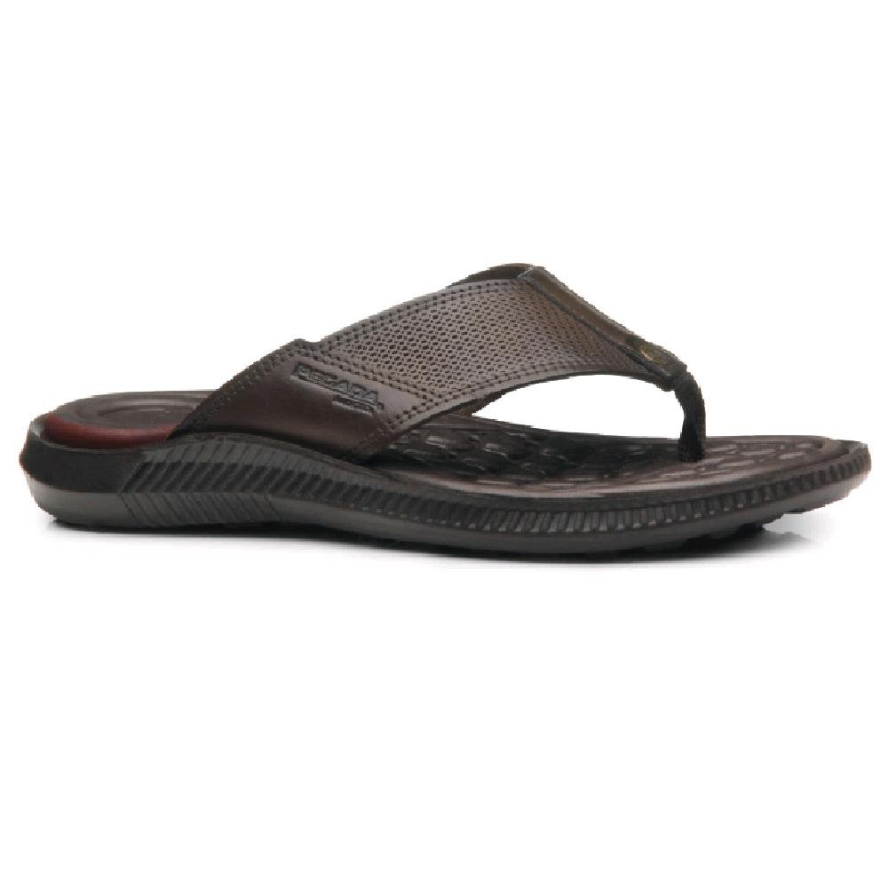 CHINELO PEGADA ANILINA REF 133159 MASCULINO Marrom Escuro 3