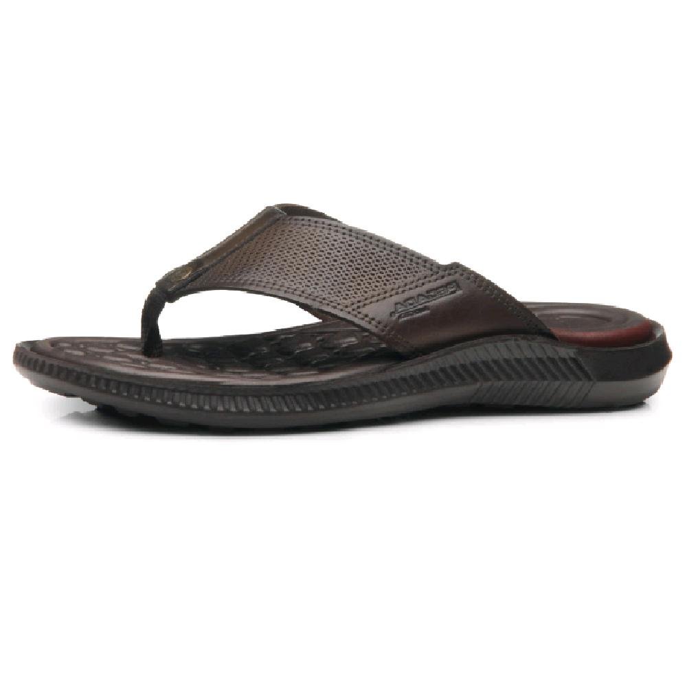 CHINELO PEGADA ANILINA REF 133159 MASCULINO Marrom Escuro 4