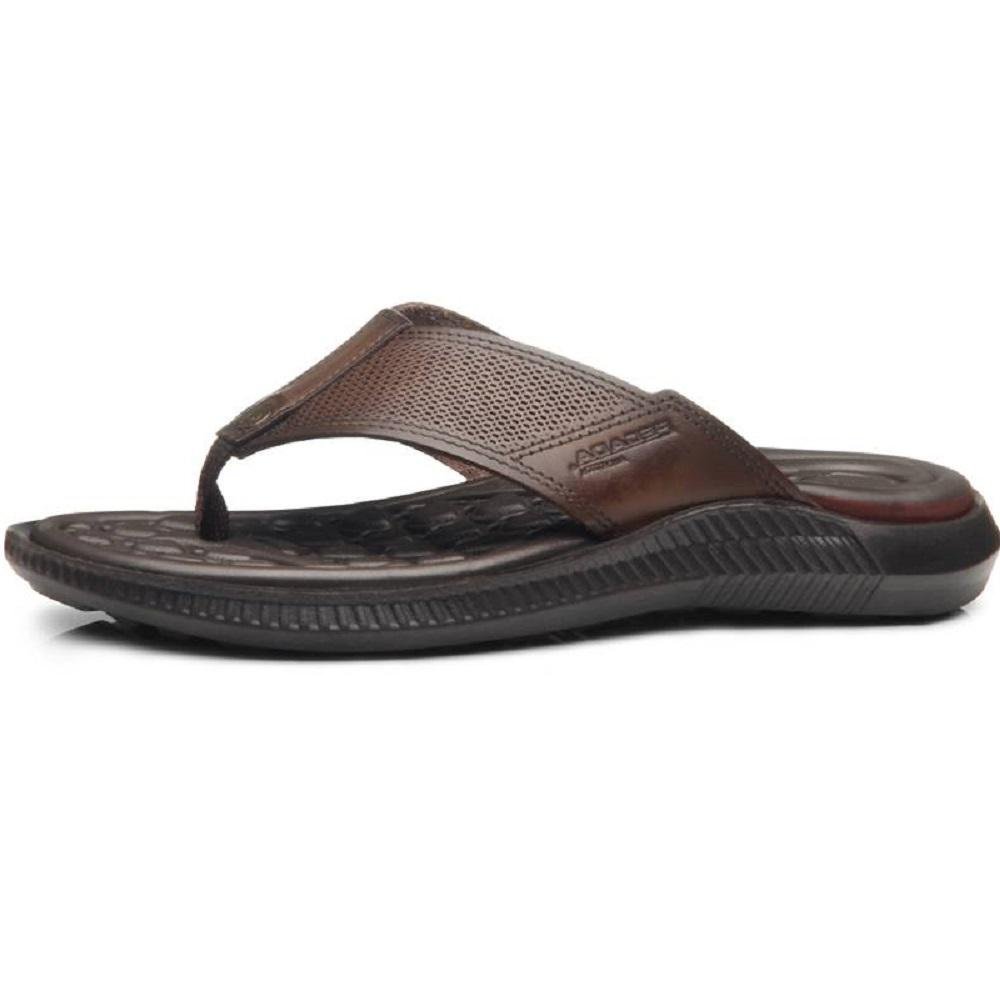 CHINELO PEGADA ANILINA REF 133159 MASCULINO Marrom 4