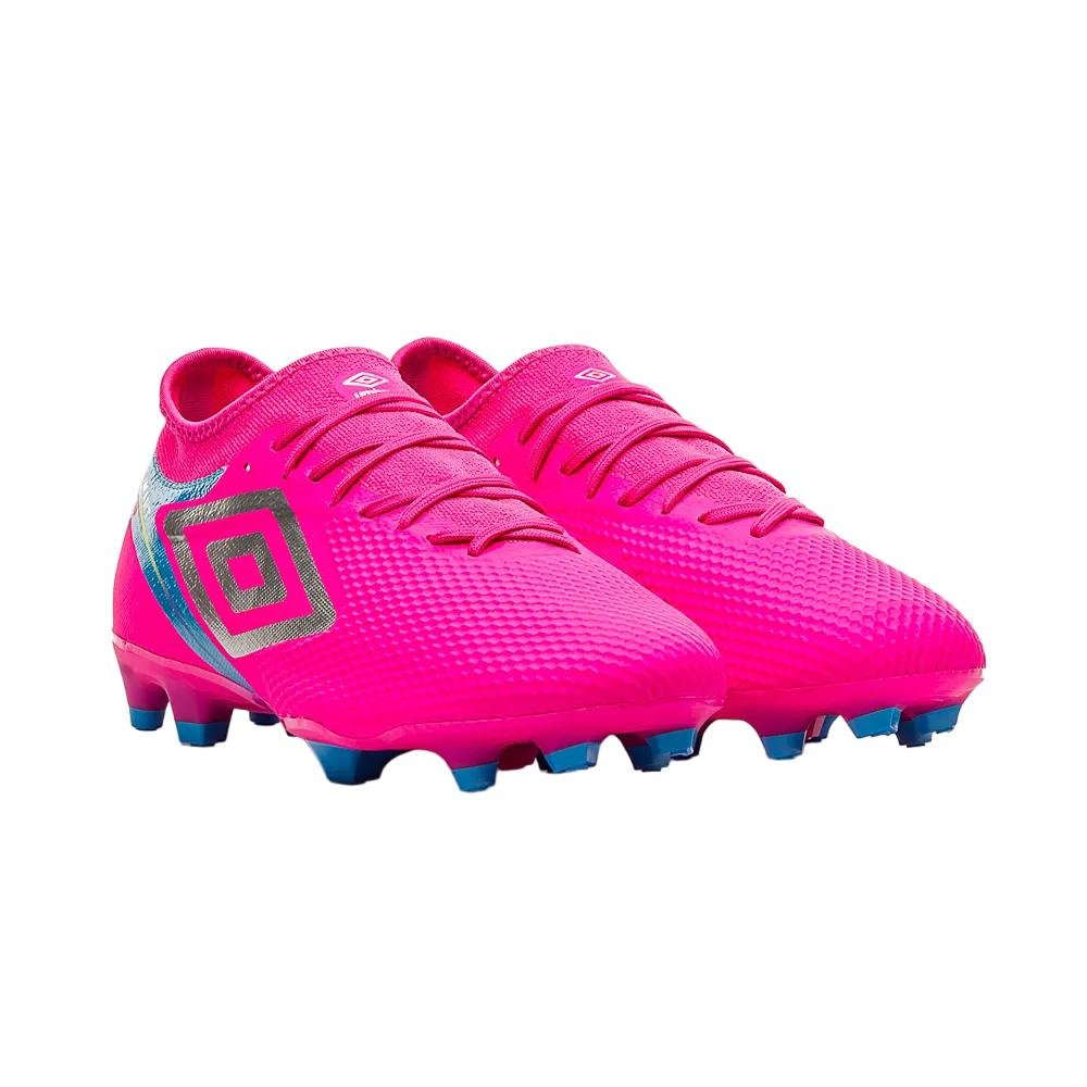 CHUTEIRA UMBRO CAMPO ADAMANT TOP SPEED PREMIER Rosa/Cinza 3