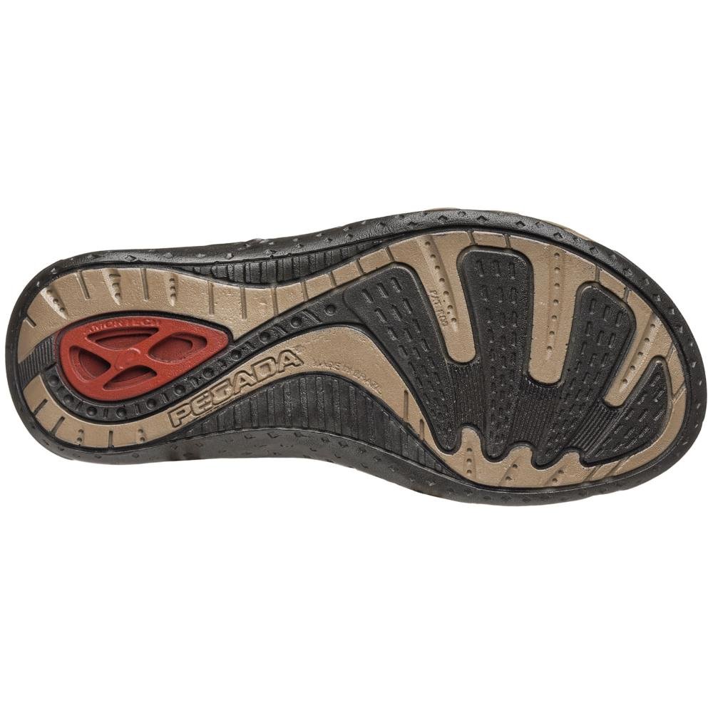 SANDALIA PEGADA COURO REF 131669 MASCULINO Marrom 6