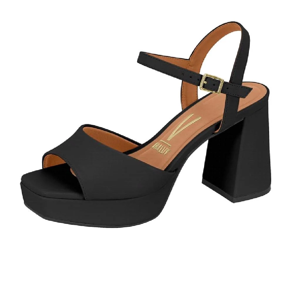 SANDALIA VIZZANO SALTO BLOCO REF 6472.207.7286 FEMININO Preto 4