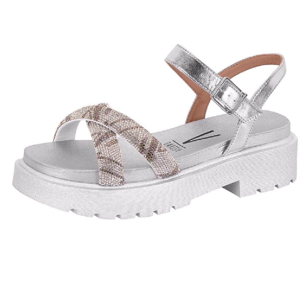 SANDALIA VIZZANO SALTO MEDIO REF 6499.314.25256 FEMININO Prata 2