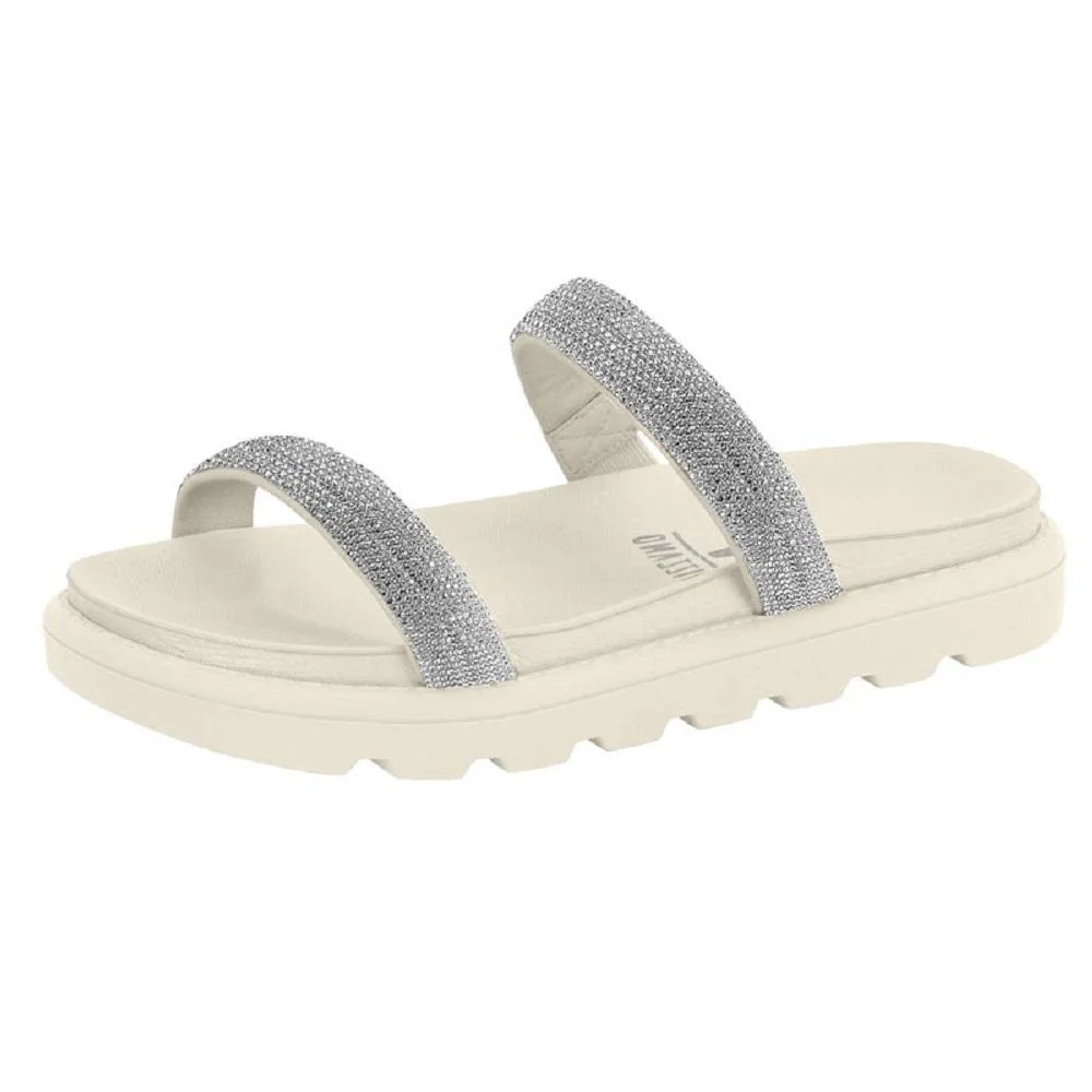 PAPETE VIZZANO TIRA PRONTA REF 6459.110.26769 FEMININO Branco/Prata 4