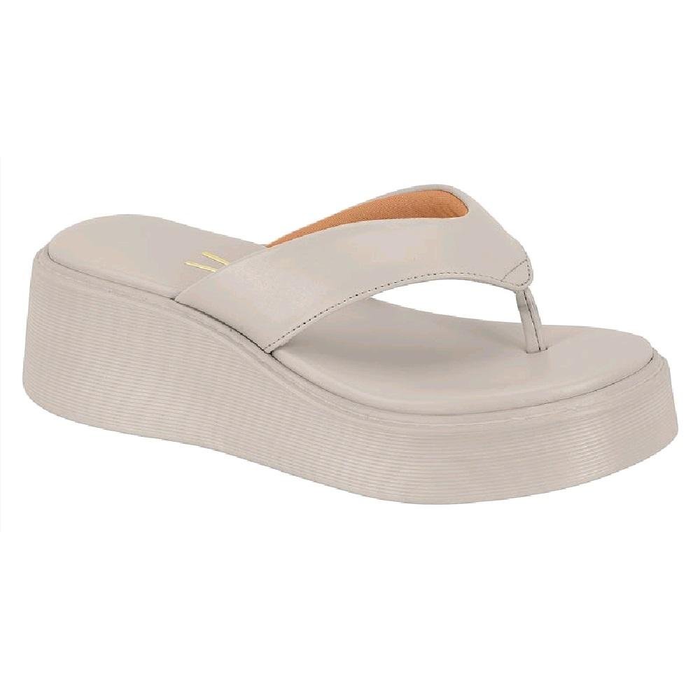 SANDALIA VIZZANO DE DEDO PLATAFORMA REF 6525.100.18462 Cinza 3