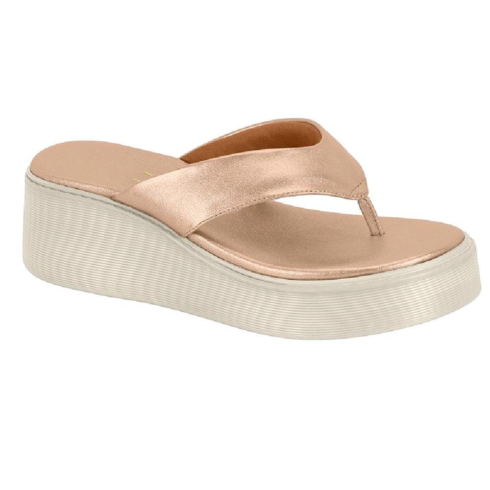 SANDALIA VIZZANO DE DEDO PLATAFORMA REF 6525.100.24250 Dourado/Rosa 3