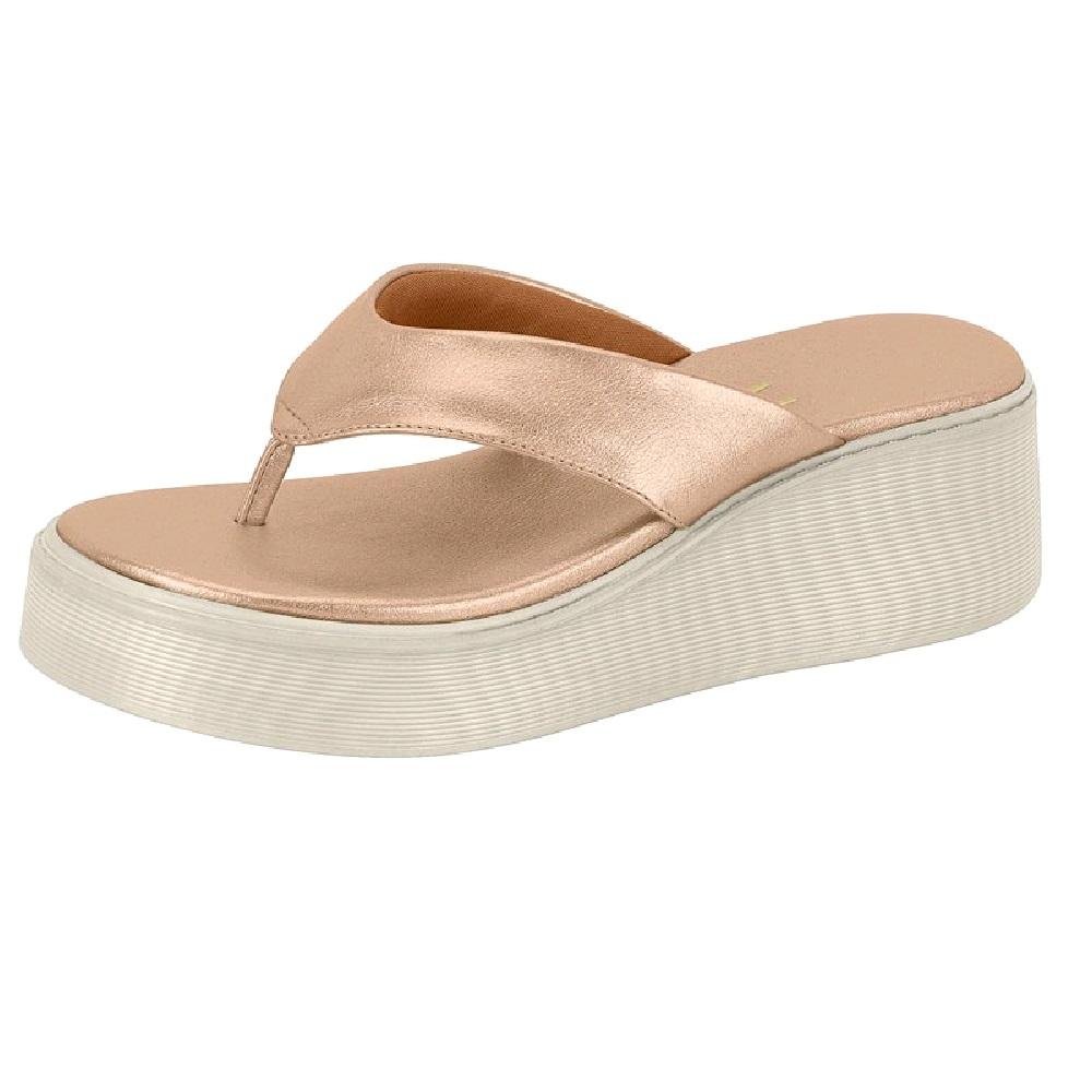 SANDALIA VIZZANO DE DEDO PLATAFORMA REF 6525.100.24250 Dourado/Rosa 2