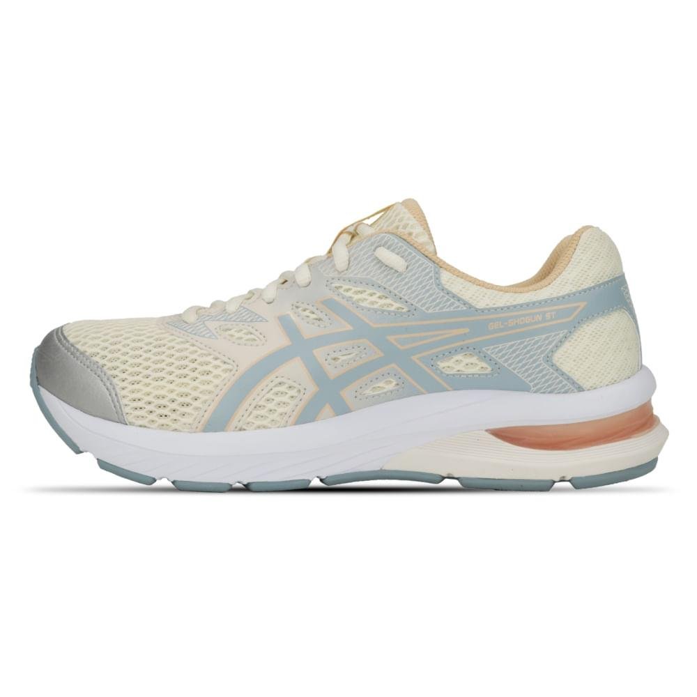 TENIS ASICS GEL-SHOGUN ST FEMININO Bege/Rosa 2
