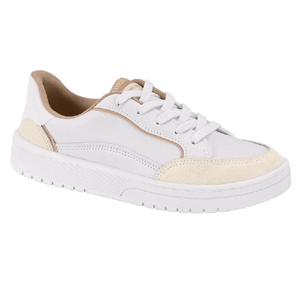 TENIS MOLECA CASUAL REF 5791.102.18014 FEMININO Bege/Marrom 1