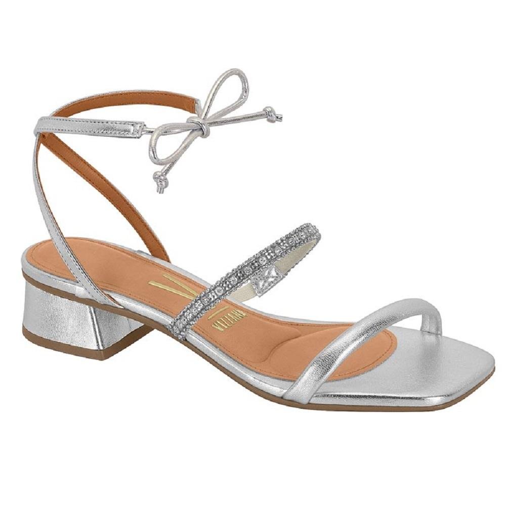 SANDALIA VIZZANO REF 6454.225.29040 FEMININO Prata/Branco 1