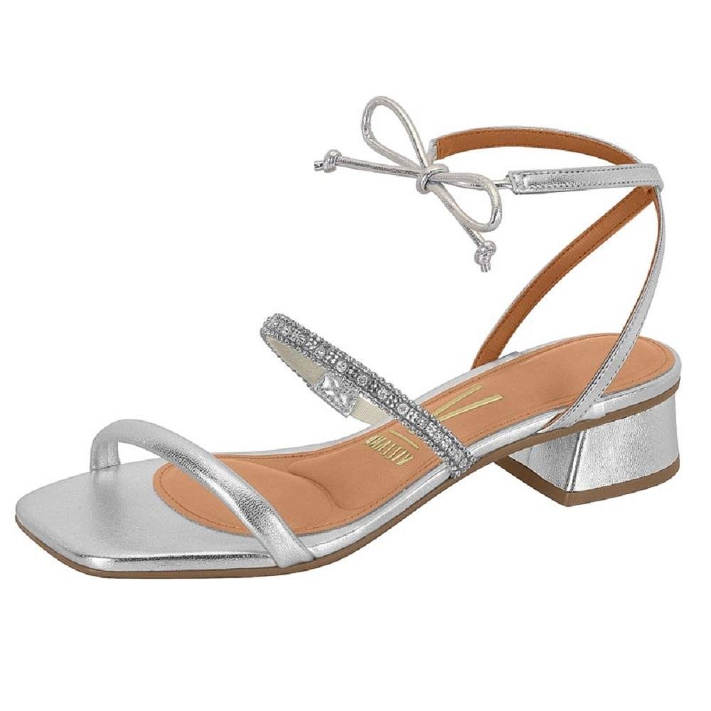 SANDALIA VIZZANO REF 6454.225.29040 FEMININO Prata/Branco 2