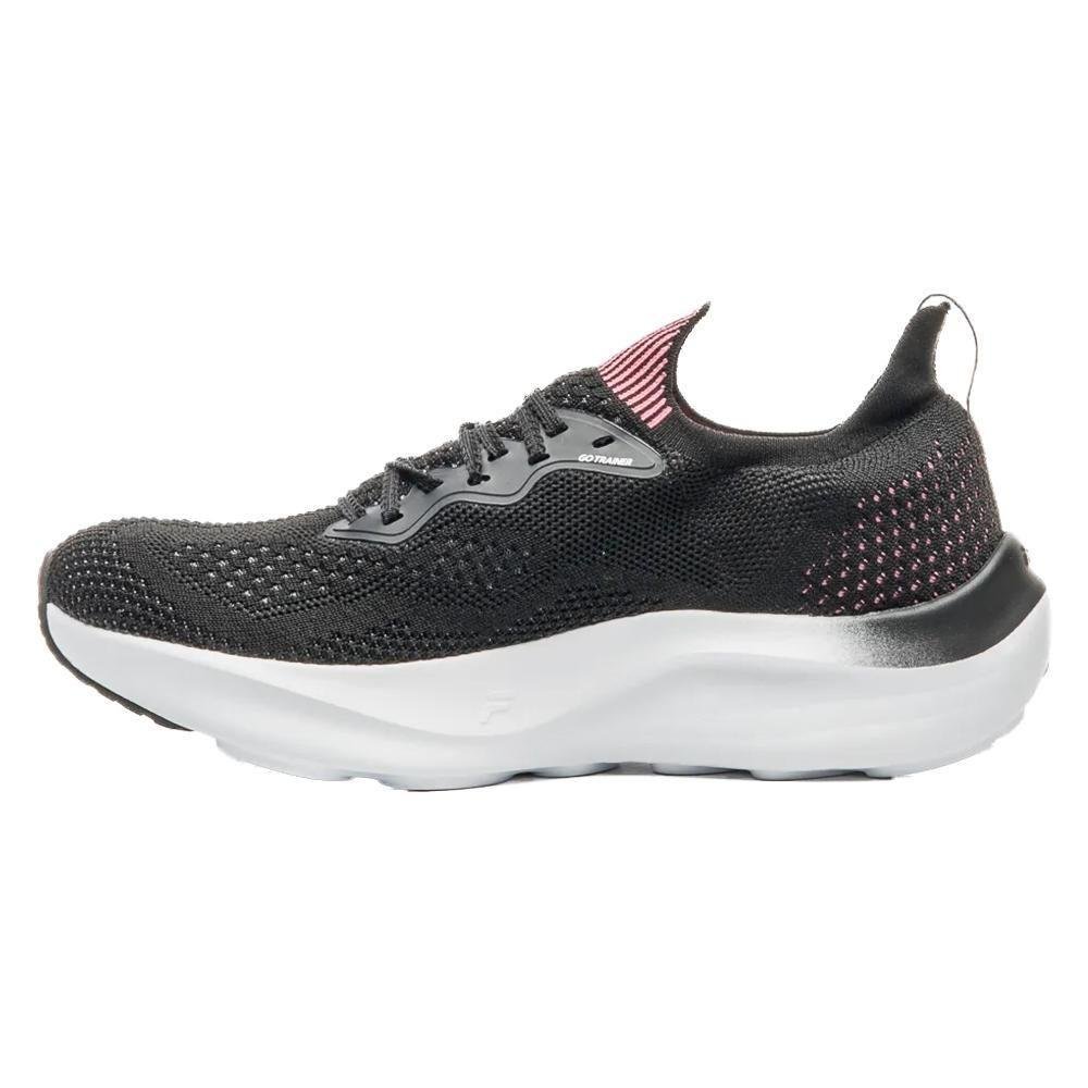 TENIS FILA GO TRAINER FEMININO Preto/Rosa 2