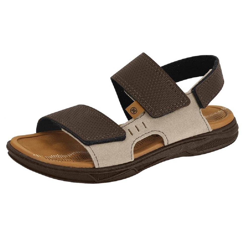 SANDALIA MOLEKINHO CAMURCA REF 2402.744.27987 MASCULINO Marrom/Bege 2
