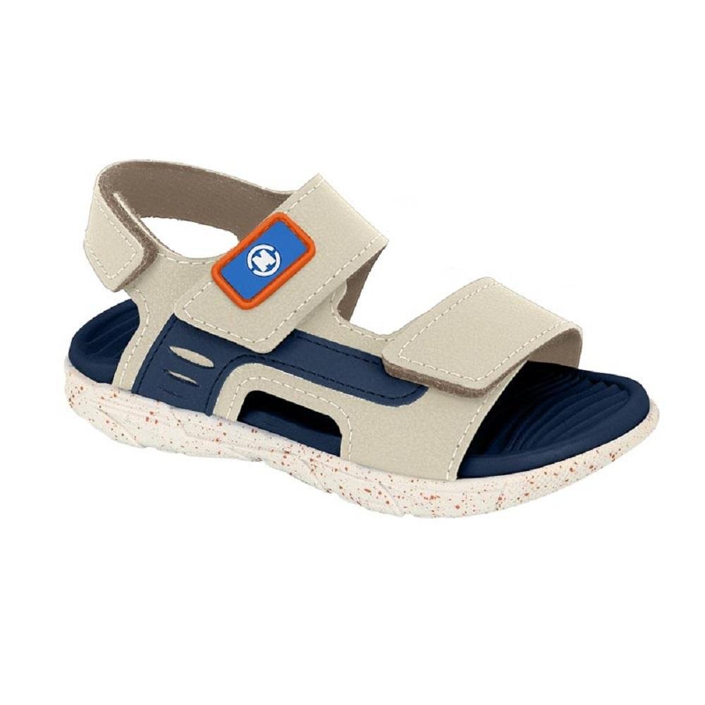 SANDALIA MOLEKINHO REF 2135.765.13958 MASCULINO Branco/Azul 3