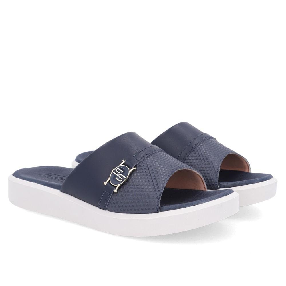 TAMANCO USAFLEX EM COURO REF AL0103 FEMININO Azul 2