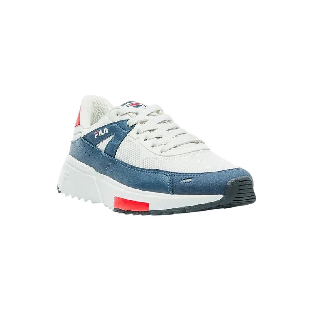 TENIS FILA F VIRTUOUS RETRO MASCULINO Branco/Azul 3