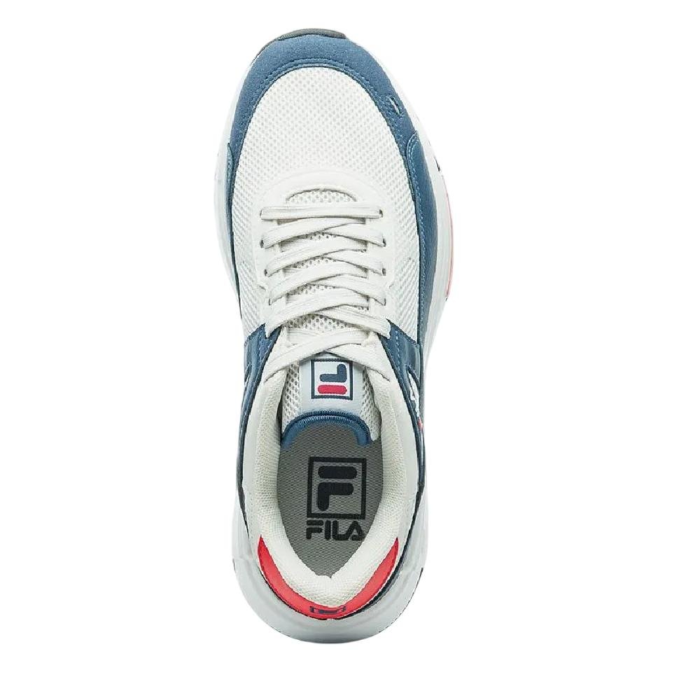 TENIS FILA F VIRTUOUS RETRO MASCULINO Branco/Azul 4