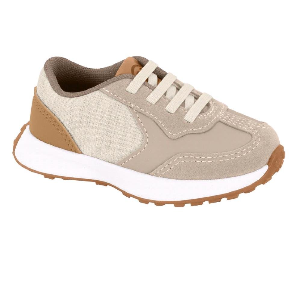 TENIS MOLEKINHO TEC TIMOR LESTE REF 2638.102.28447 Branco/Bege 1