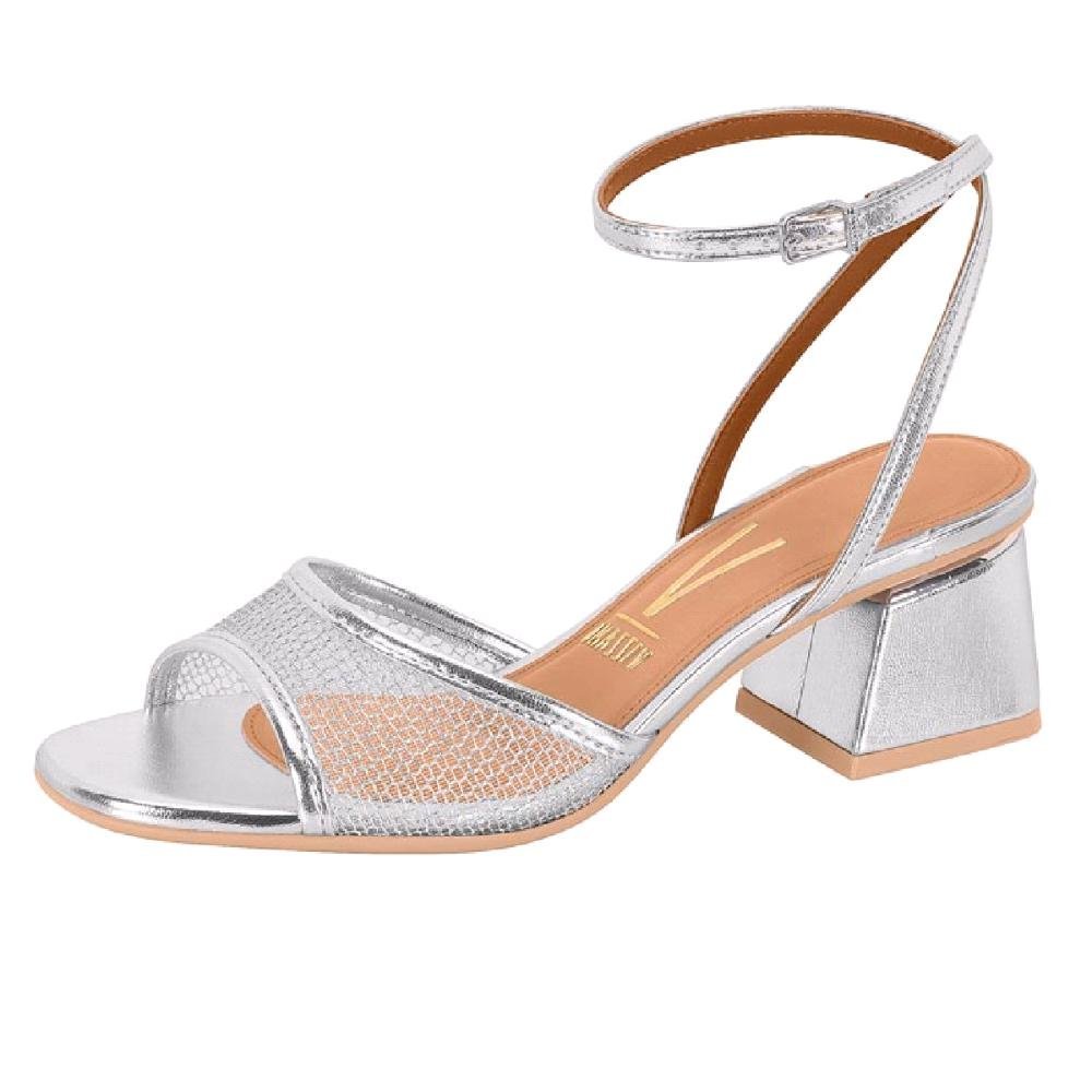 SANDALIA VIZZANO SALTO BLOCO REF 6428.346.28497 Prata 4