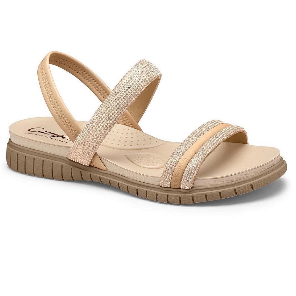 SANDALIA CAMPESI GROSSETO REF CP052 FEMININO Bege 1