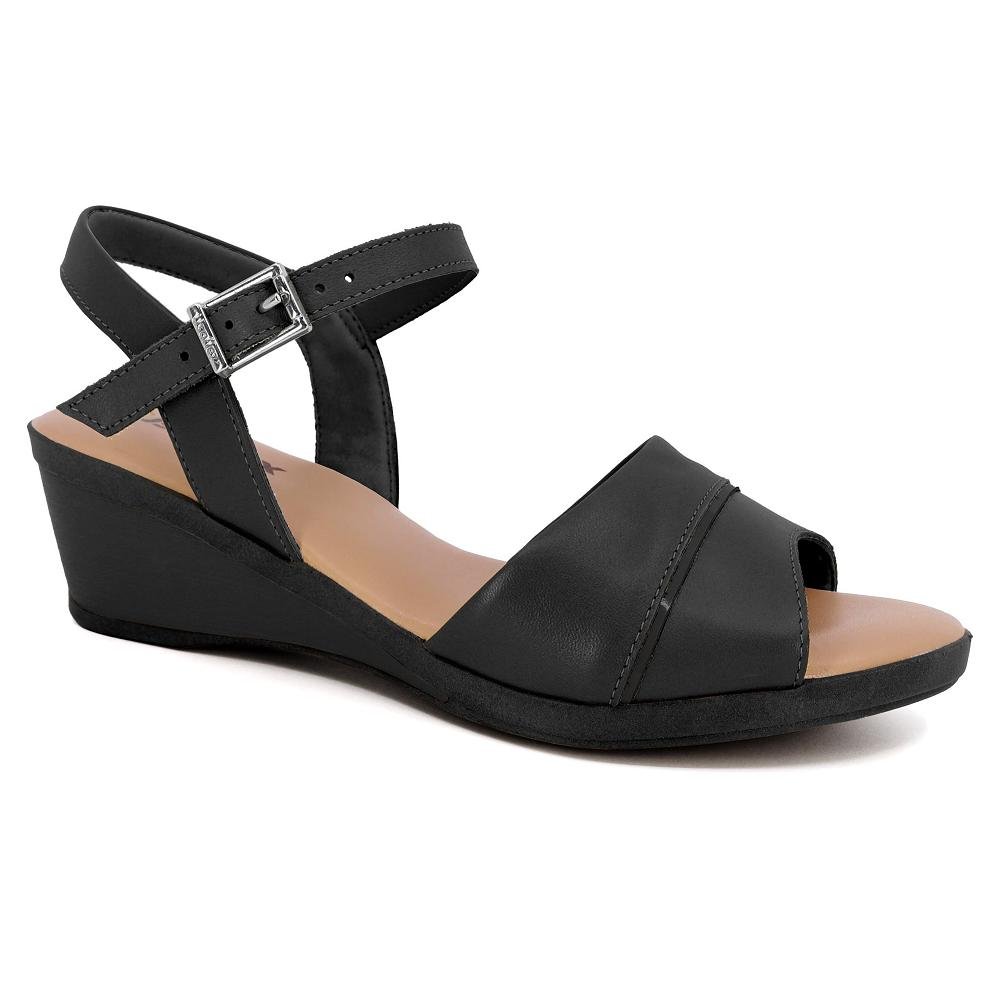SANDALIA USAFLEX PLATAFORMA REF MM0903 FEMININO Preto 3