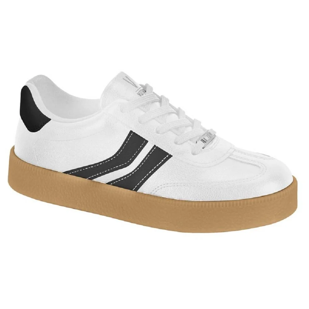 TENIS VIZZANO REF 1444.100.29492 FEMININO Branco/Preto