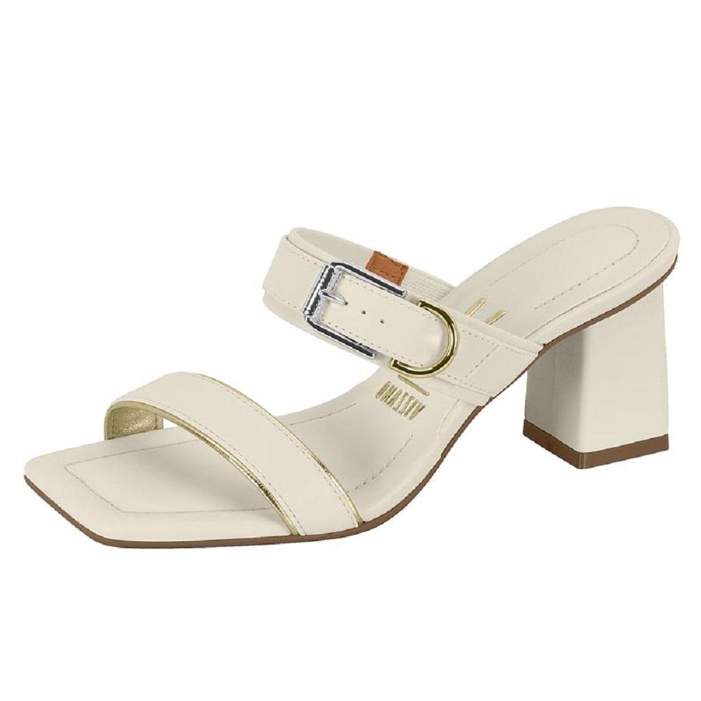 SANDALIA VIZZANO REF 6455.132.18533 FEMININO Branco/Dourado 4