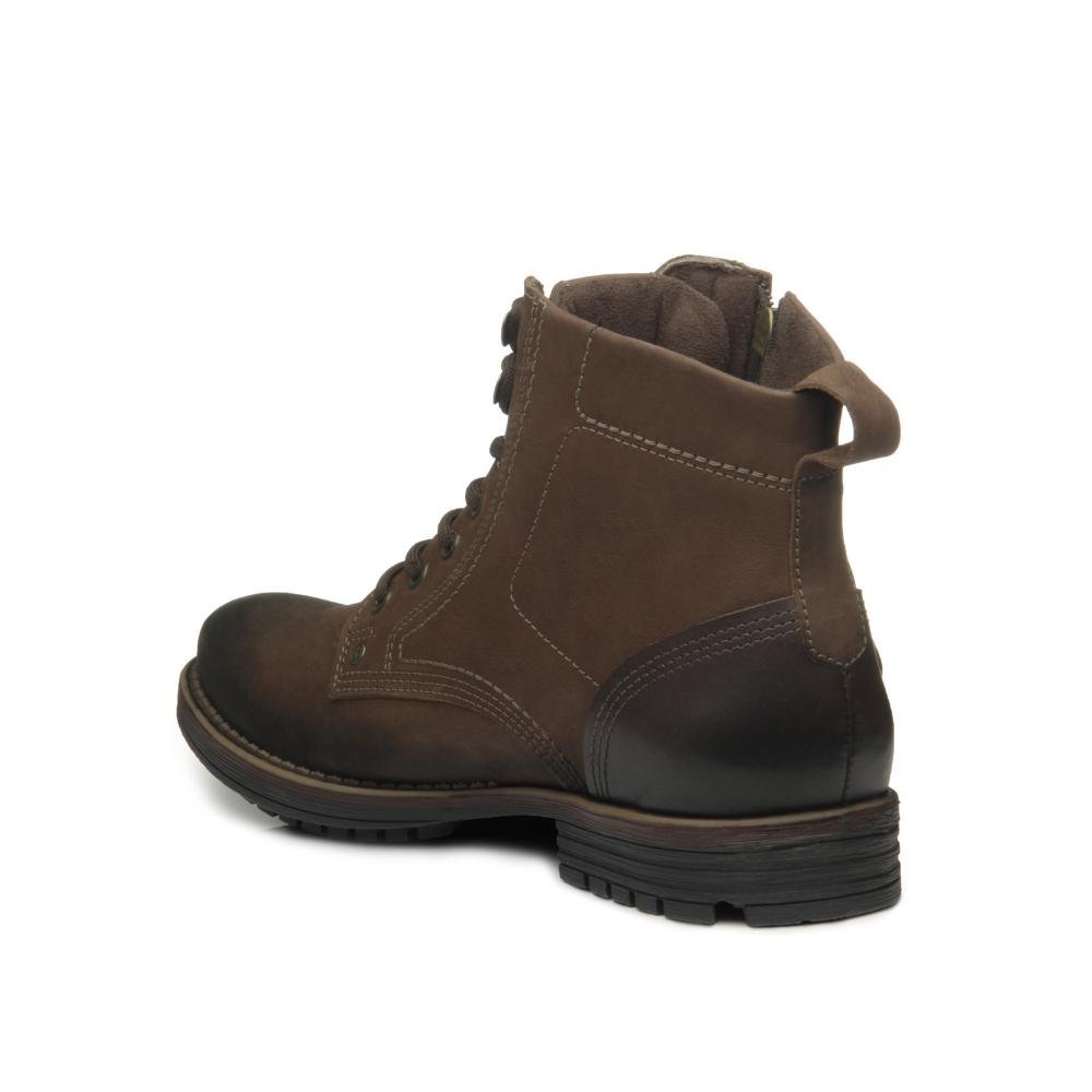 BOTA PEGADA EM COURO REF 180745 MASCULINO Marrom 3