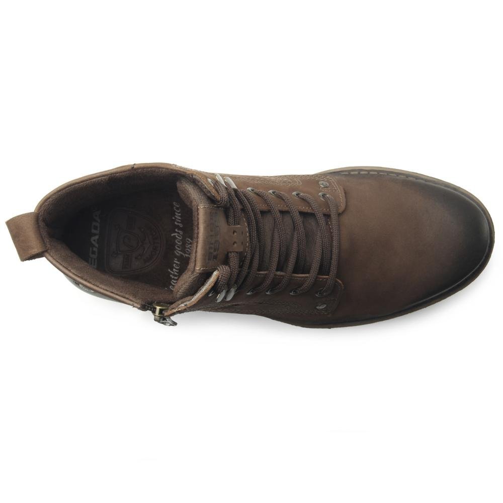 BOTA PEGADA EM COURO REF 180745 MASCULINO Marrom 4