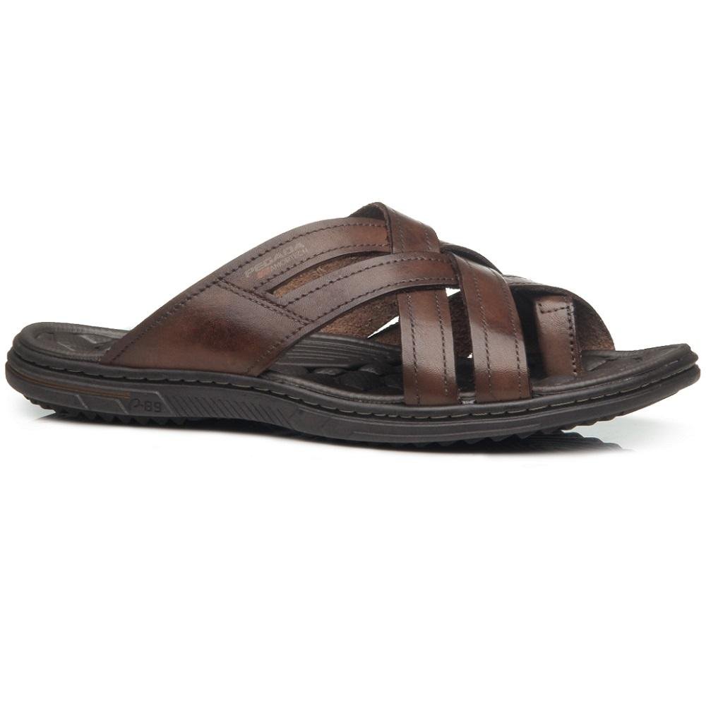 CHINELO PEGADA EM COURO REF 133305 MASCULINO 3