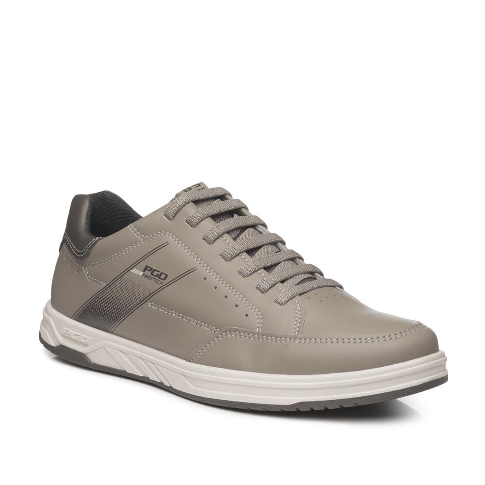 SAPATENIS PEGADA MICROFIBRA REF 172002 MASCULINO Cinza 2