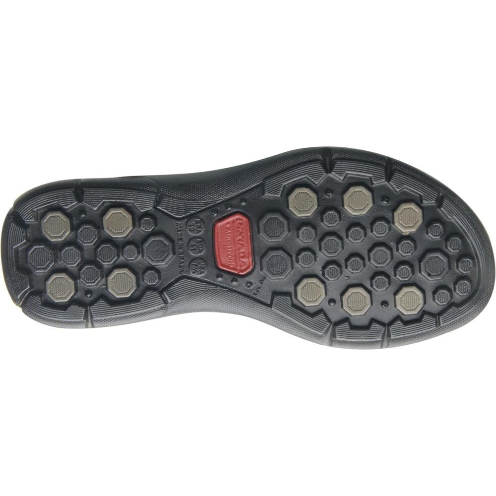 SANDALIA PEGADA EM COURO REF 530653 MASCULINO Marrom Escuro 5