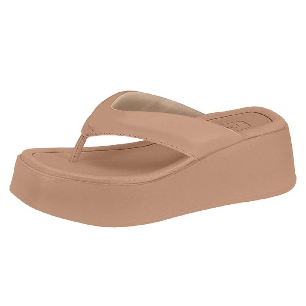 SANDALIA BEIRA RIO REF 8530.100.18462 FEMININO Bege 2