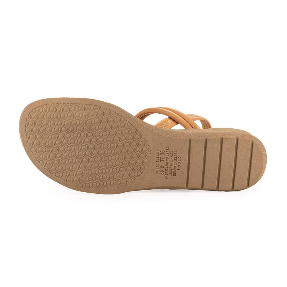 SANDALIA CAMPESI ANABELA REF CP393 FEMININO Amarelo 4