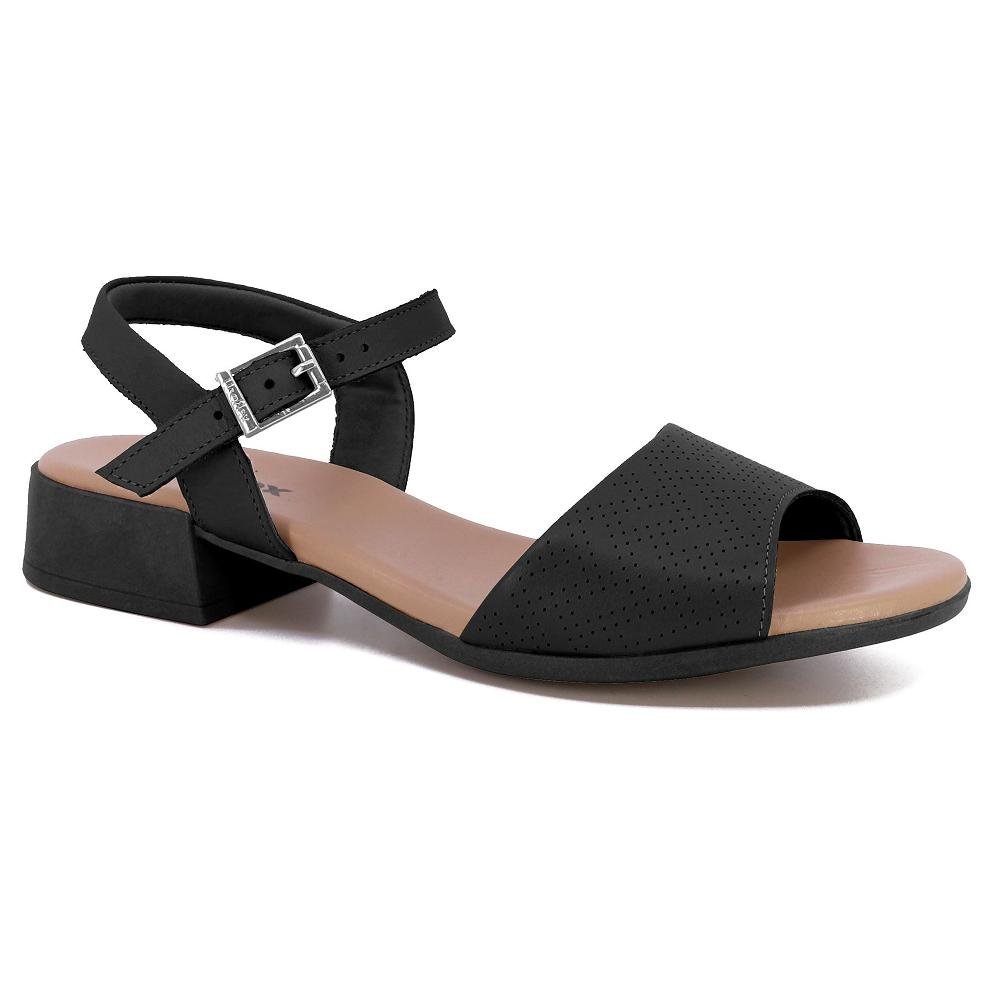 SANDALIA USAFLEX SALTO BLOCO REF MM1703 FEMININO Preto 3