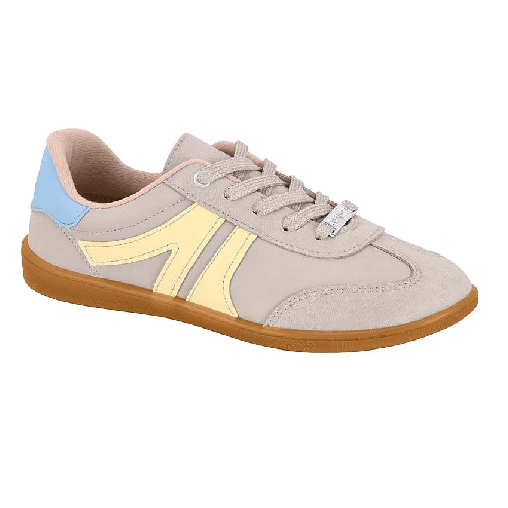 TENIS MOLECA REF 5605.472.29664 FEMININO Cinza/Amarelo 1